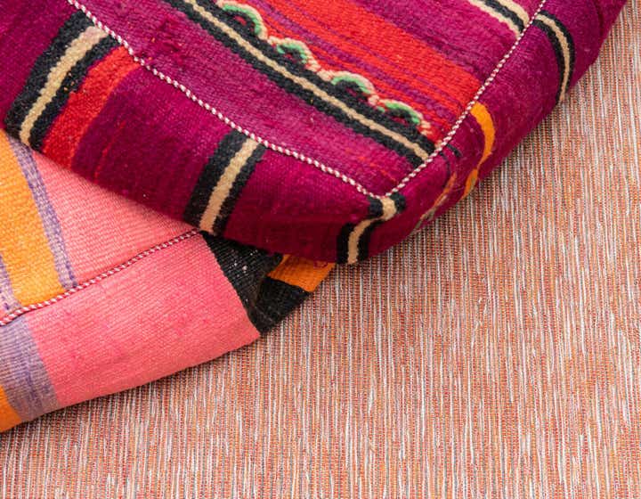 Terracotta 2' x 6' Solid Indoor / Outdoor Runner Rug | Rugs.com