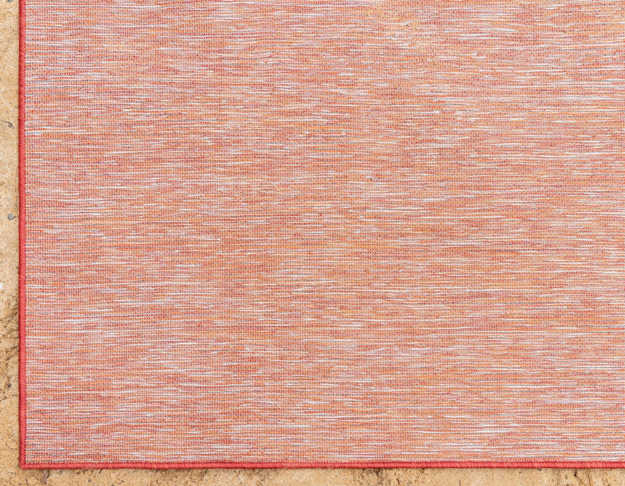 Terracotta 2' x 6' Solid Indoor / Outdoor Runner Rug | Rugs.com