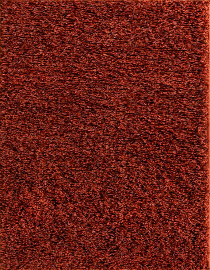 Detail image of  2' x 6' Solid Shag Runner Rug