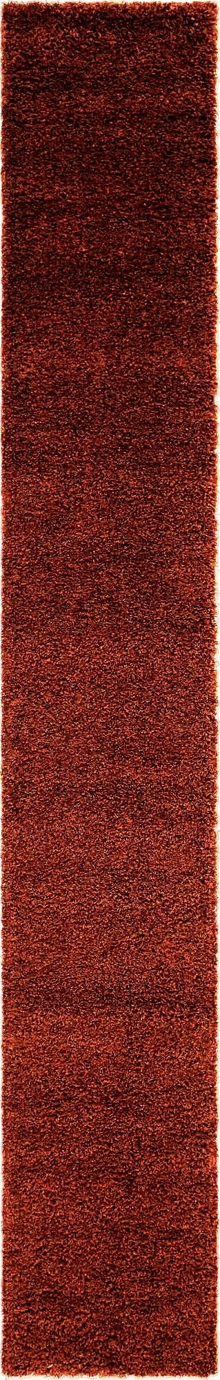  2' 7 x 16' 5 Solid Shag Runner Rug