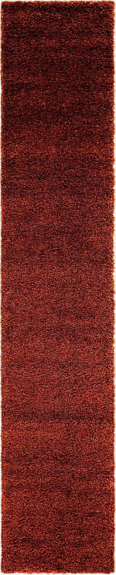  2' 7 x 13' Solid Shag Runner Rug