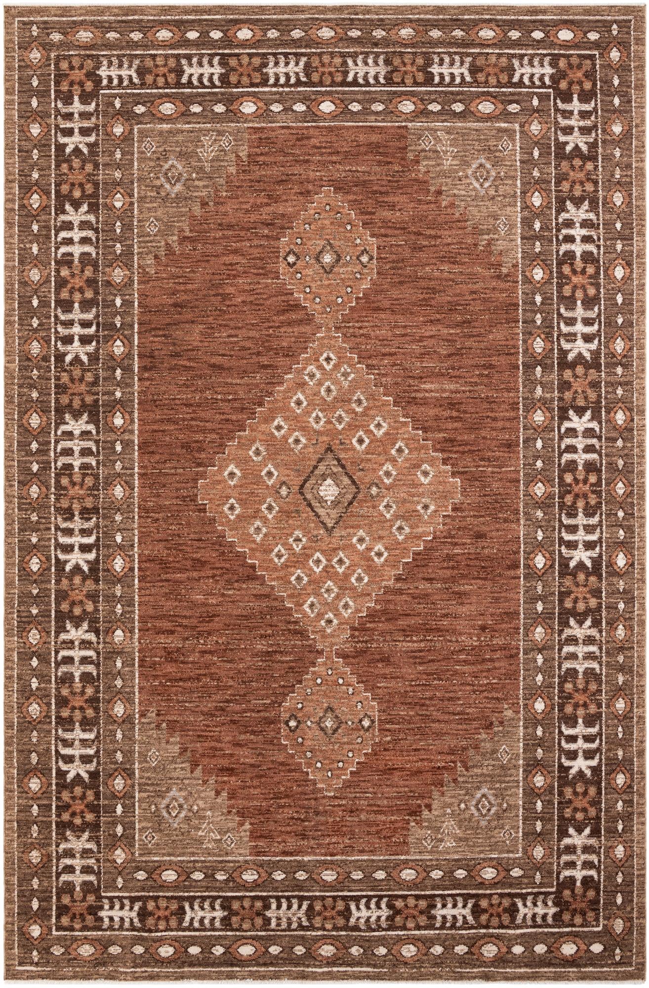 Rug Terracotta Rust Red Swatch link