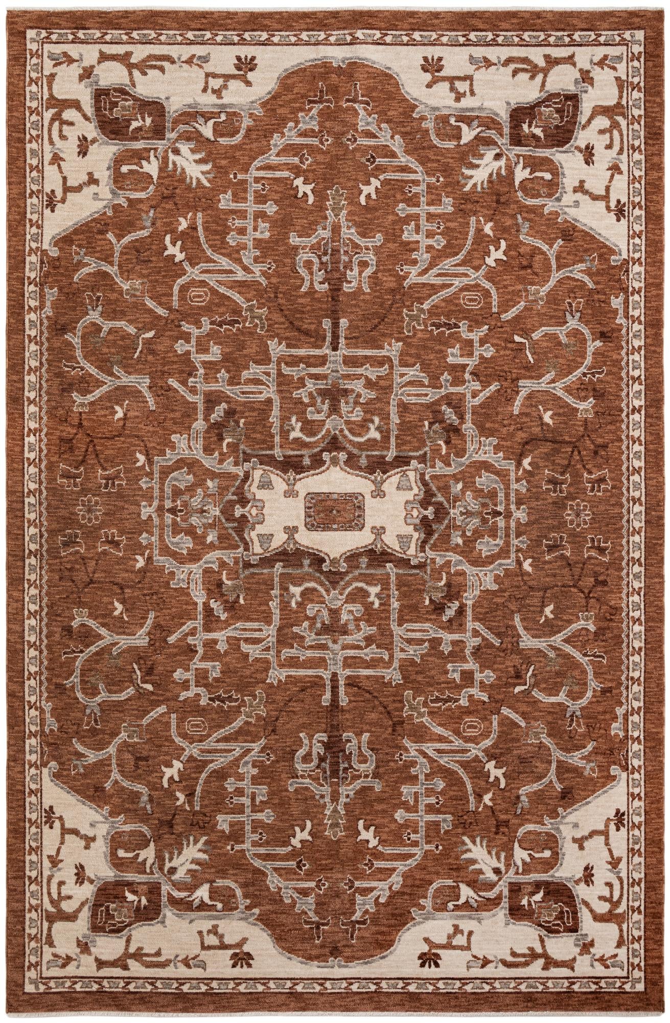 Rug Terracotta Rust Red Swatch link