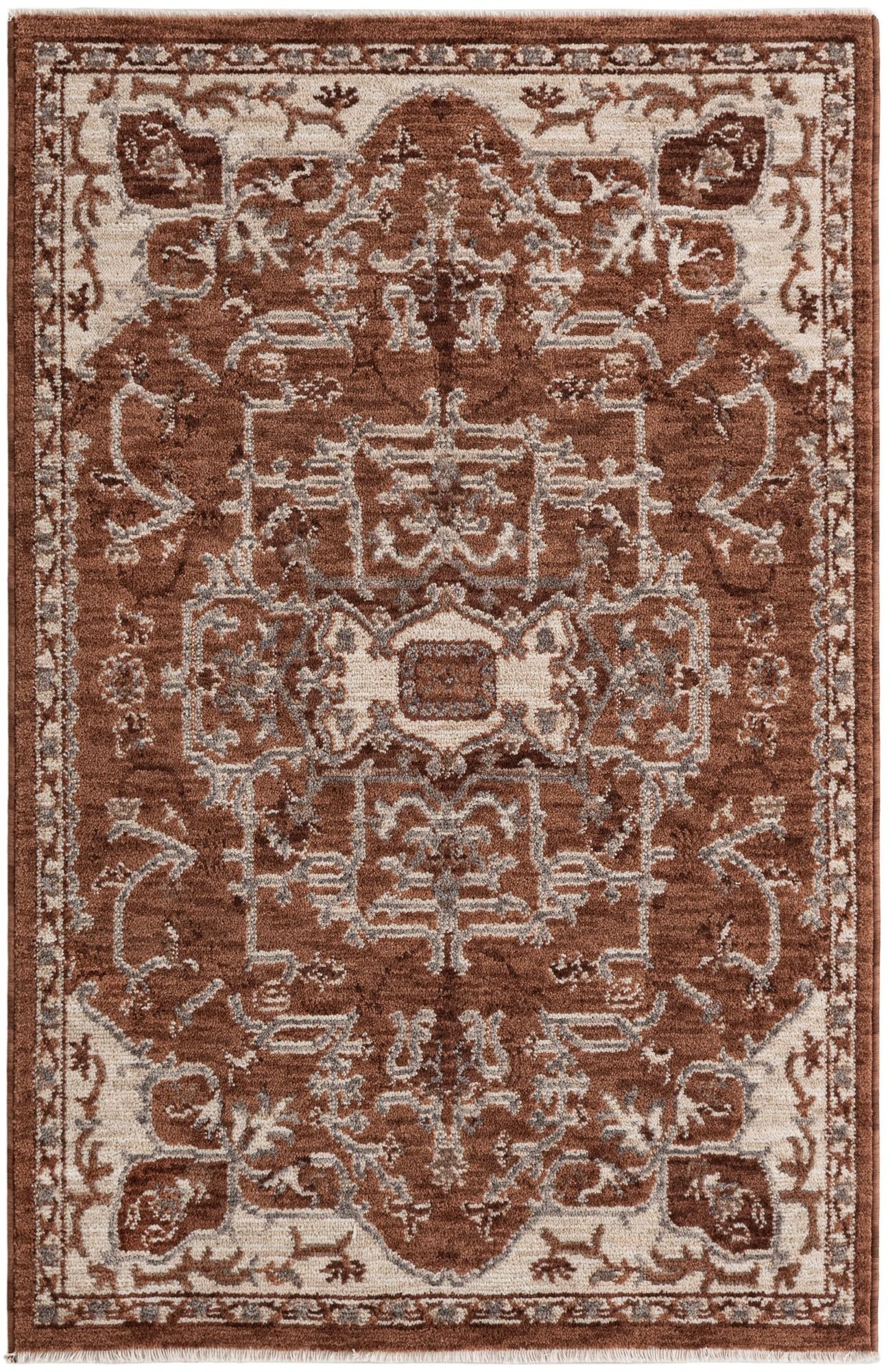 Rug Terracotta Rust Red Swatch link