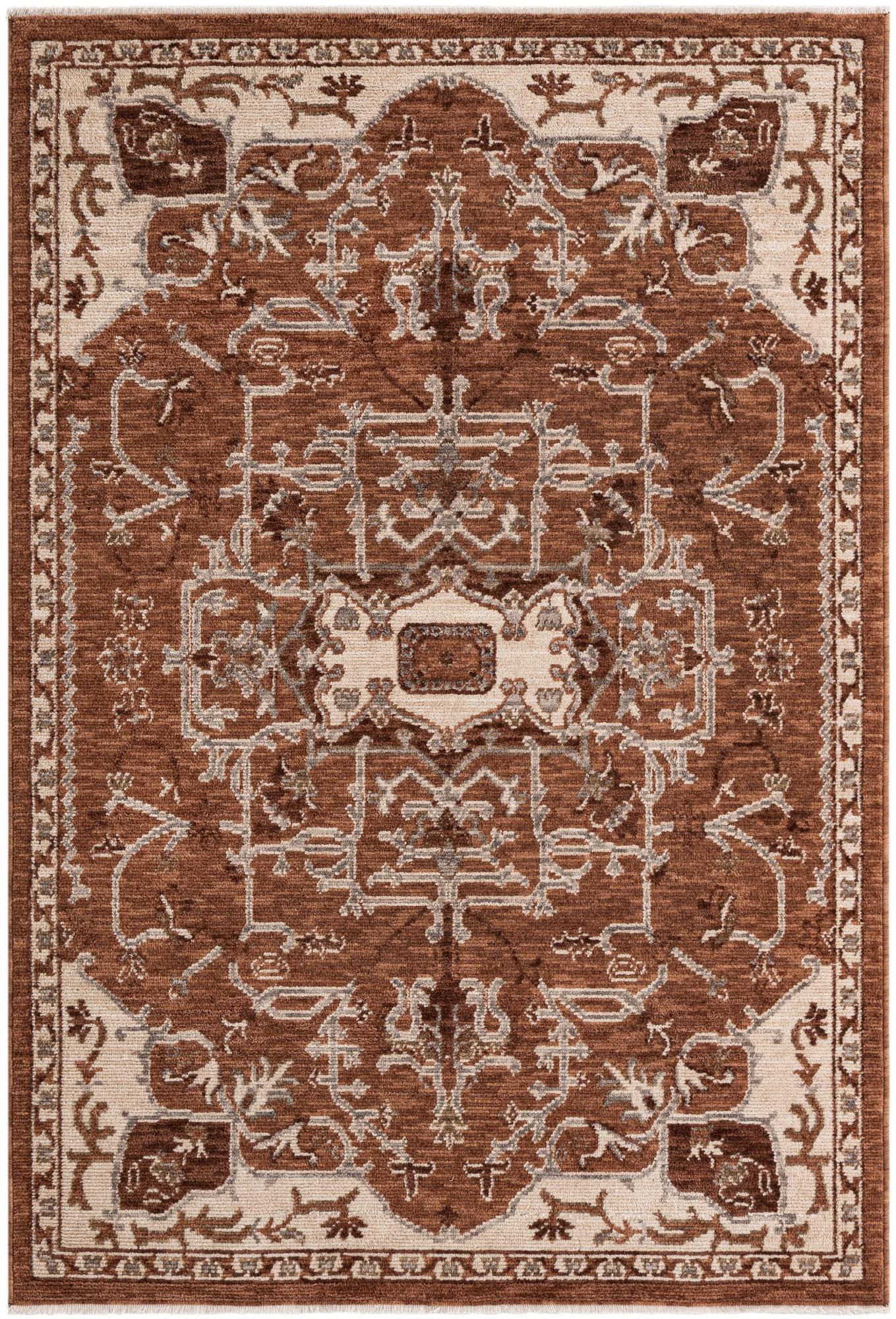Rug Terracotta Rust Red Swatch link