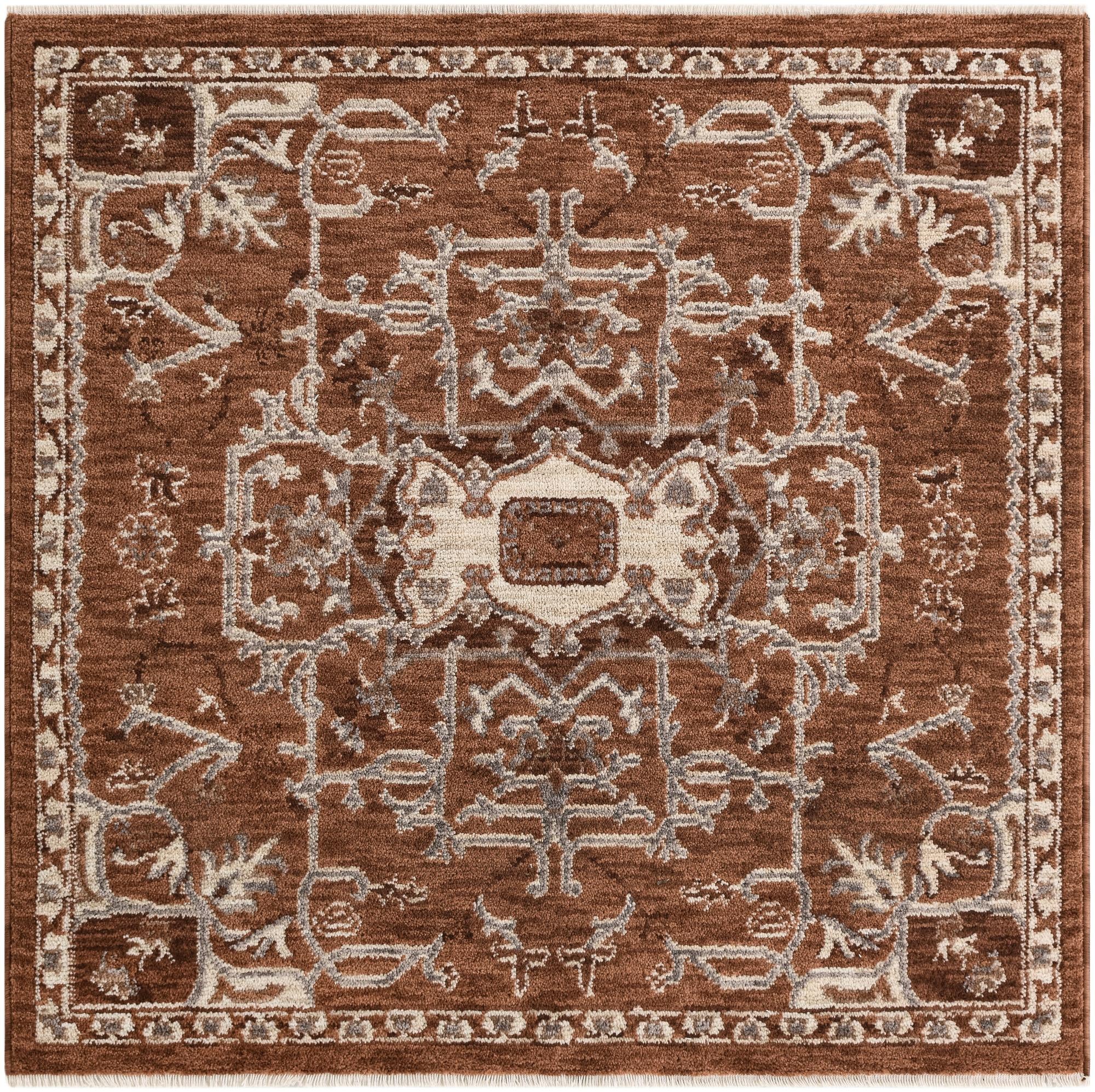 Rug Terracotta Rust Red Swatch link