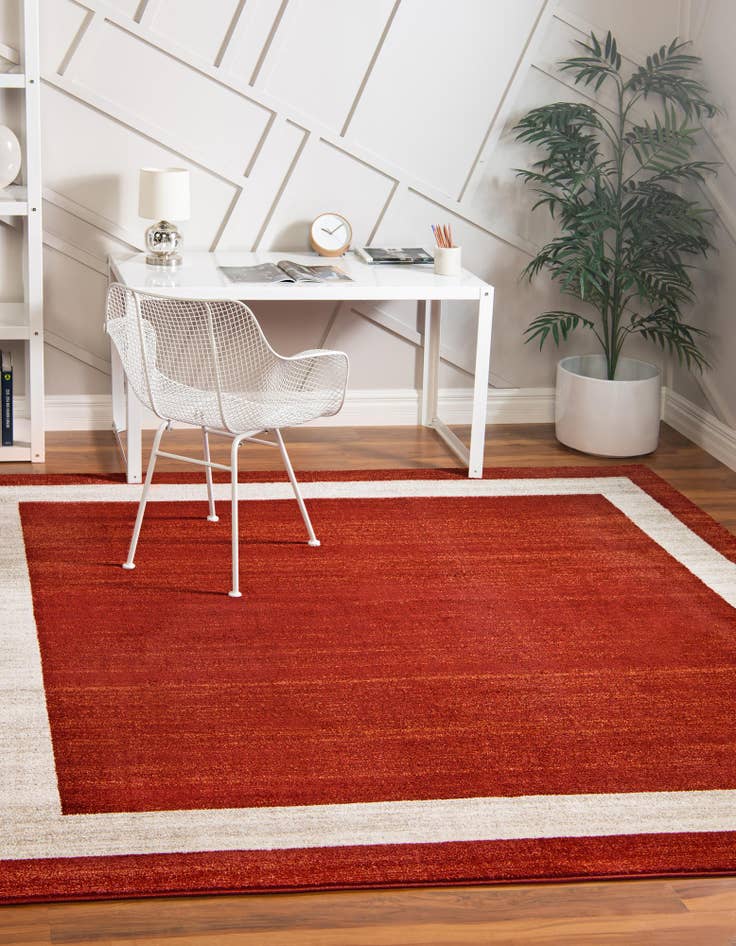 Detail image of  7' 10 x 7' 10 Angelica Square Rug