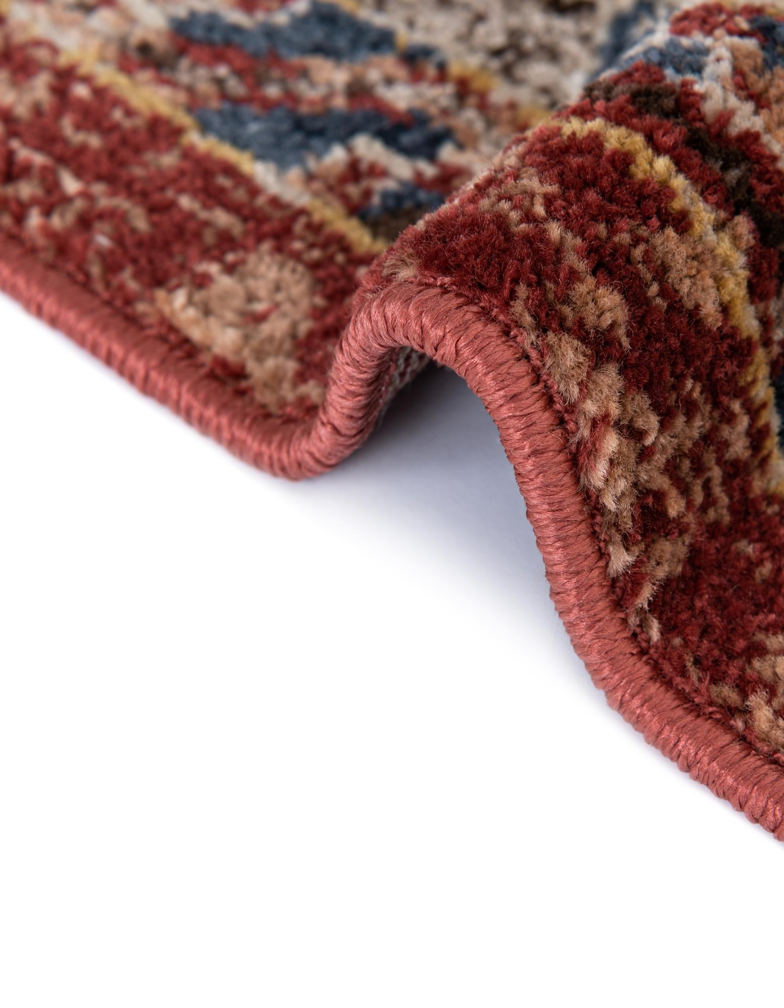 Terracotta 7' x 7' Eden Square Rug | Rugs.com