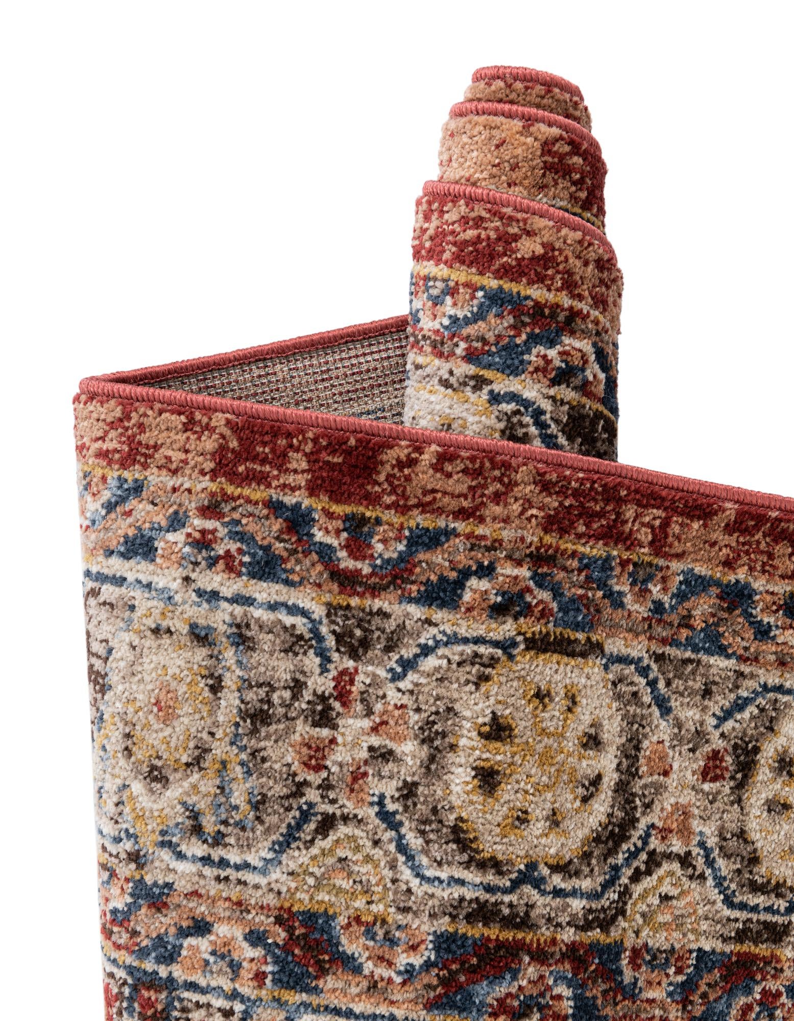 Terracotta 7' x 7' Eden Square Rug | Rugs.com