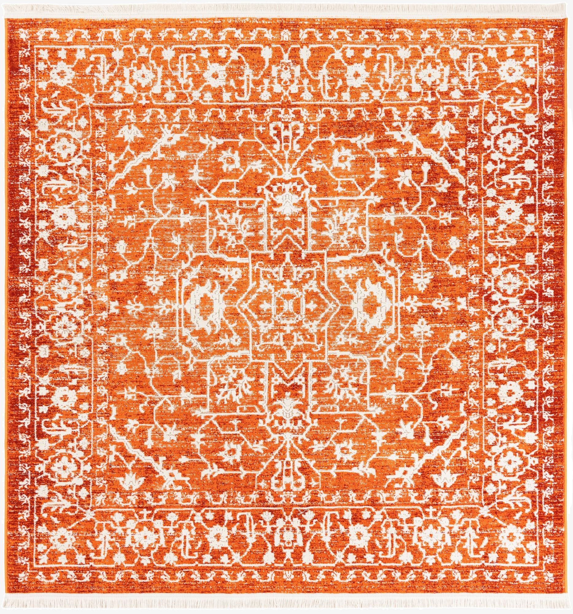  5' 3 x 5' 3 Modern Classical Square Rug