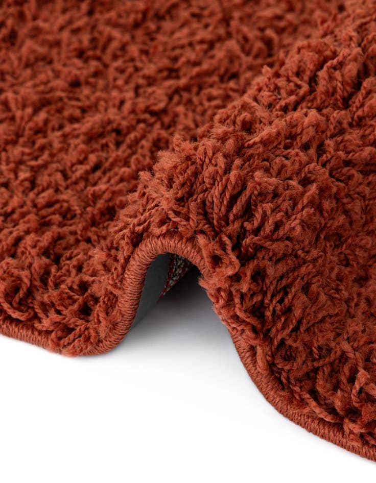 Detail image of  5' 3 x 5' 3 Solid Shag Square Rug