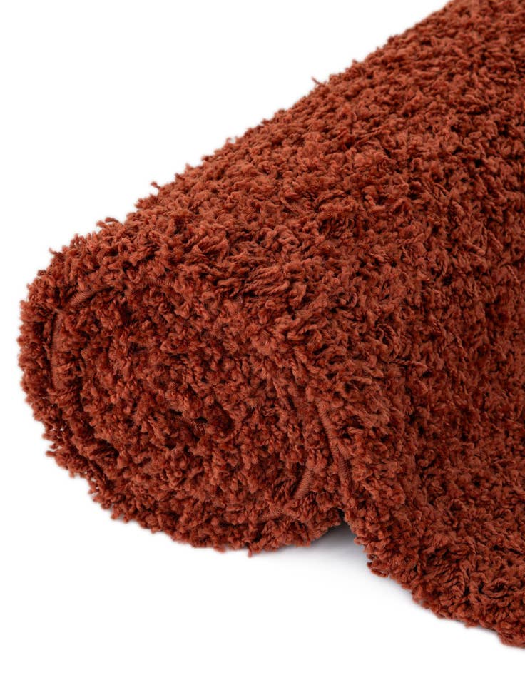 Detail image of  7' 10 x 7' 10 Solid Shag Square Rug