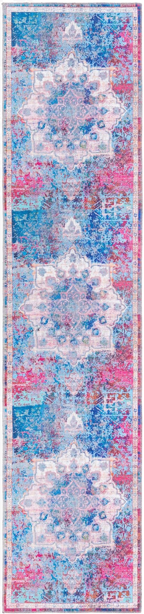  2' 7 x 12'  Washable Francesca Runner Rug