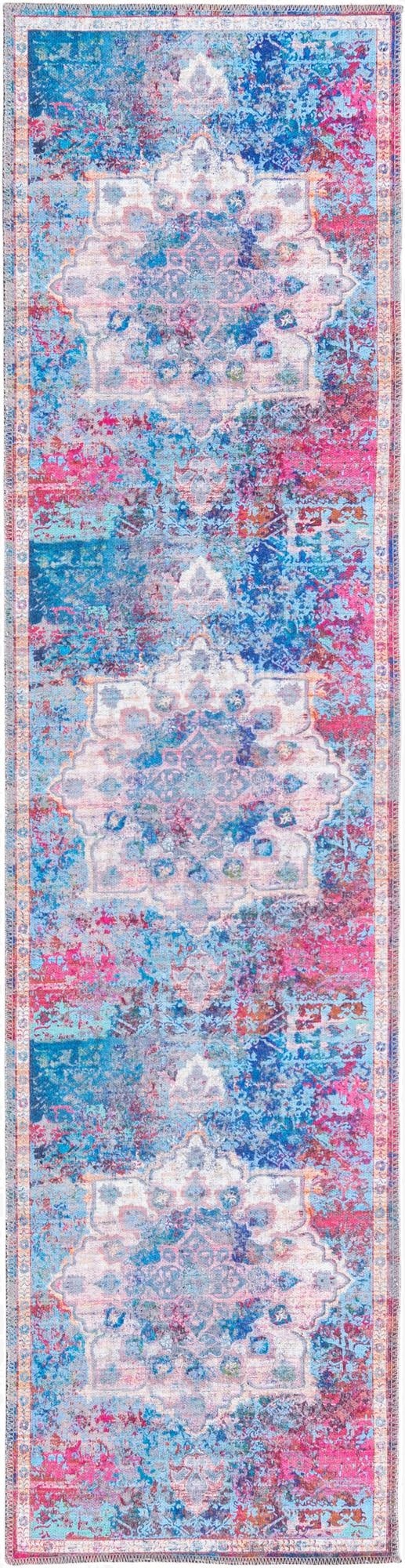  2' x 8'  Washable Francesca Runner Rug