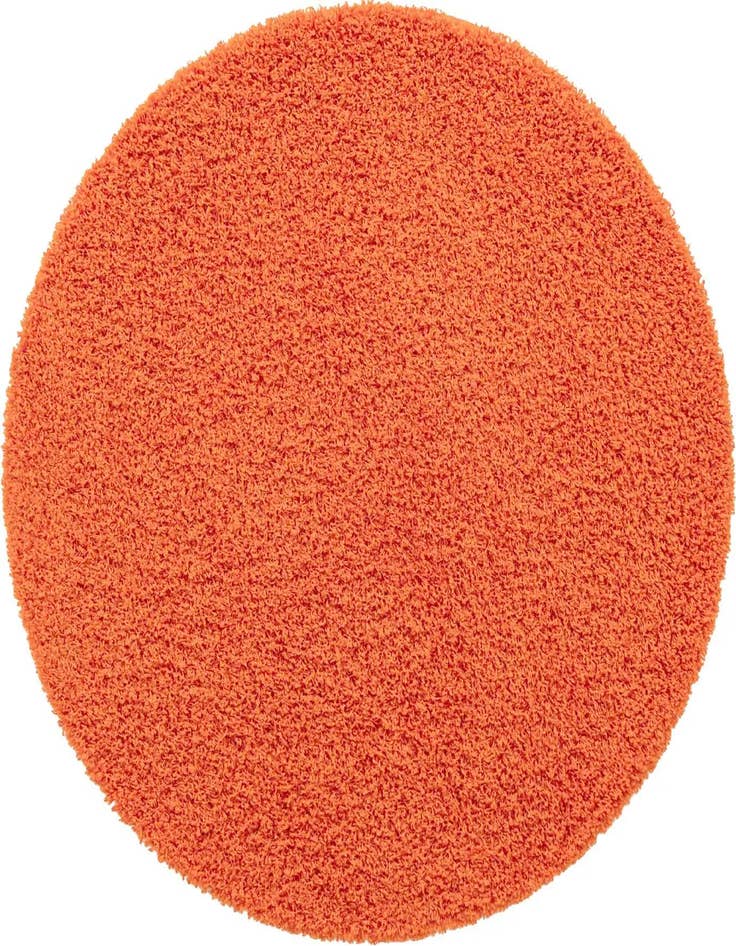 Detail image of  3' x 3' Solid Shag Round Rug