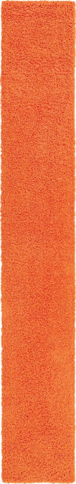  2' 7 x 16' 5 Solid Shag Runner Rug