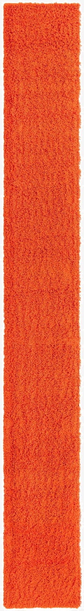  2' 7 x 19' 8 Solid Shag Runner Rug