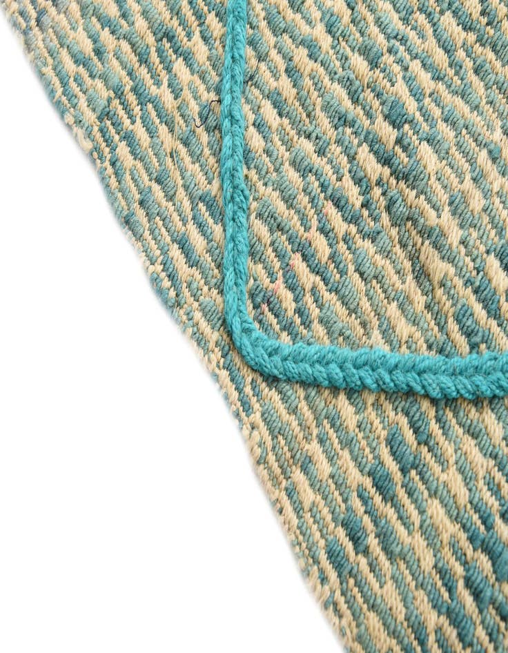 Detail image of  2' 7 x 9' 10  Hand Knotted Darya Wool Runner Rug