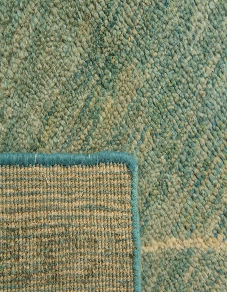 Detail image of  5' 7 x 7' 7  Hand Knotted Moroccan Wool Rug