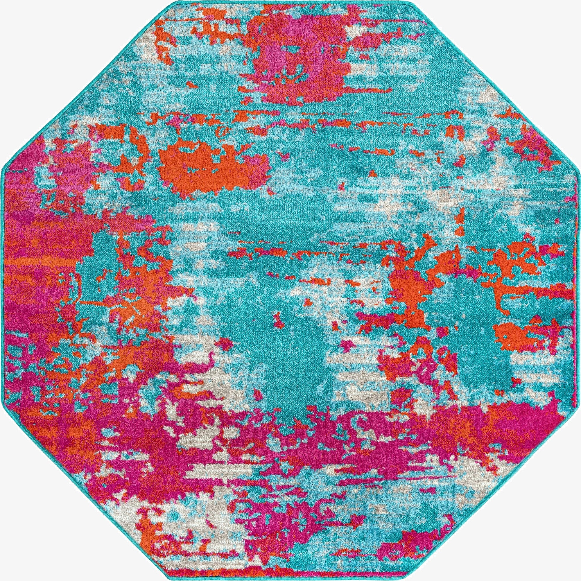  5' 3 x 5' 3 Azalea Octagon Rug