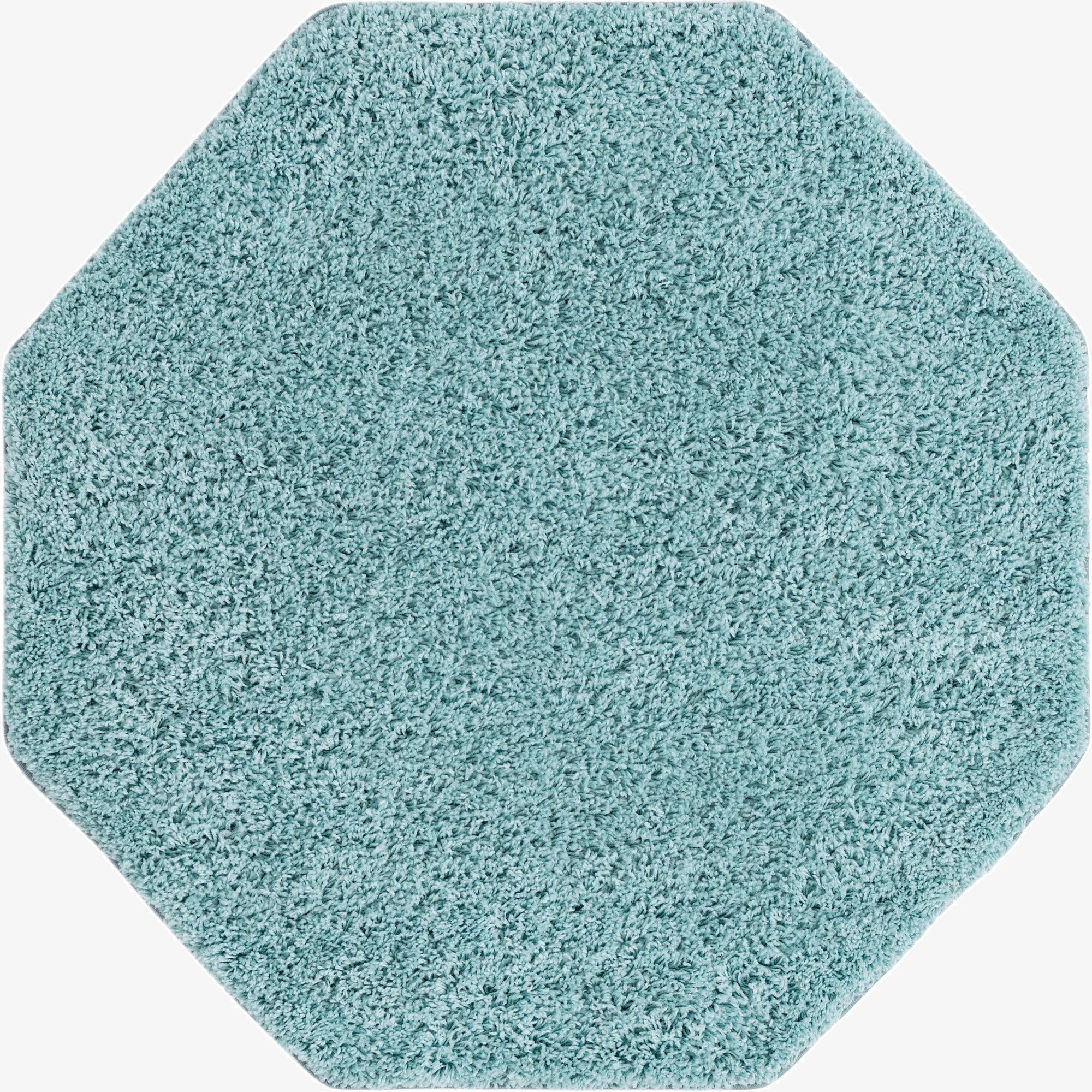  4' x 4' Everyday Shag Octagon Rug