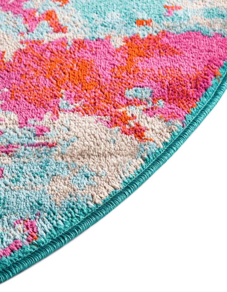 Detail image of  4' x 6' Azalea Oval Rug