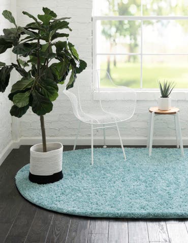  5' x 8' Everyday Shag Oval Rug