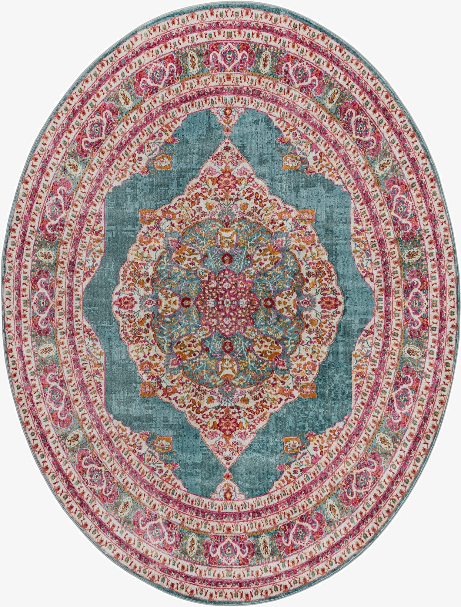  7' 10 x 10' Santiago Oval Rug