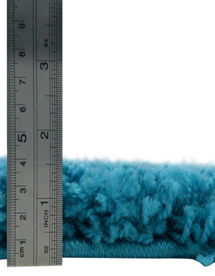 Detail image of  7' 10 x 10' Solid Shag Oval Rug