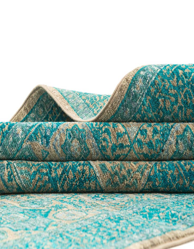 Detail image of  4' x 6'  Hand Knotted Amina Rug