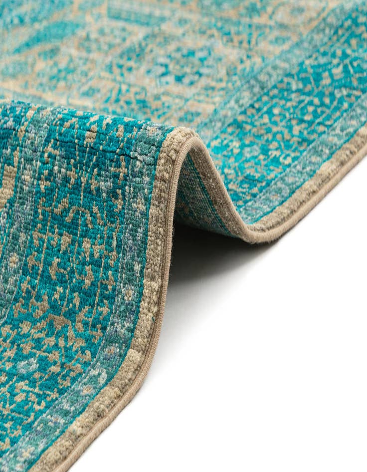 Detail image of  4' x 6'  Hand Knotted Amina Rug