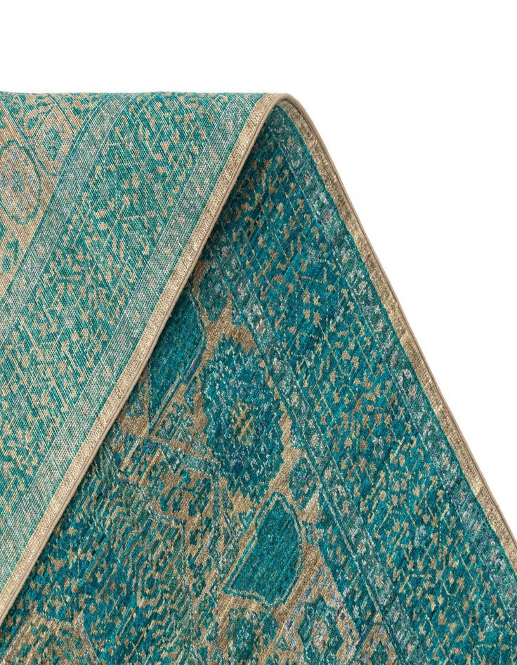 Detail image of  4' x 6'  Hand Knotted Amina Rug