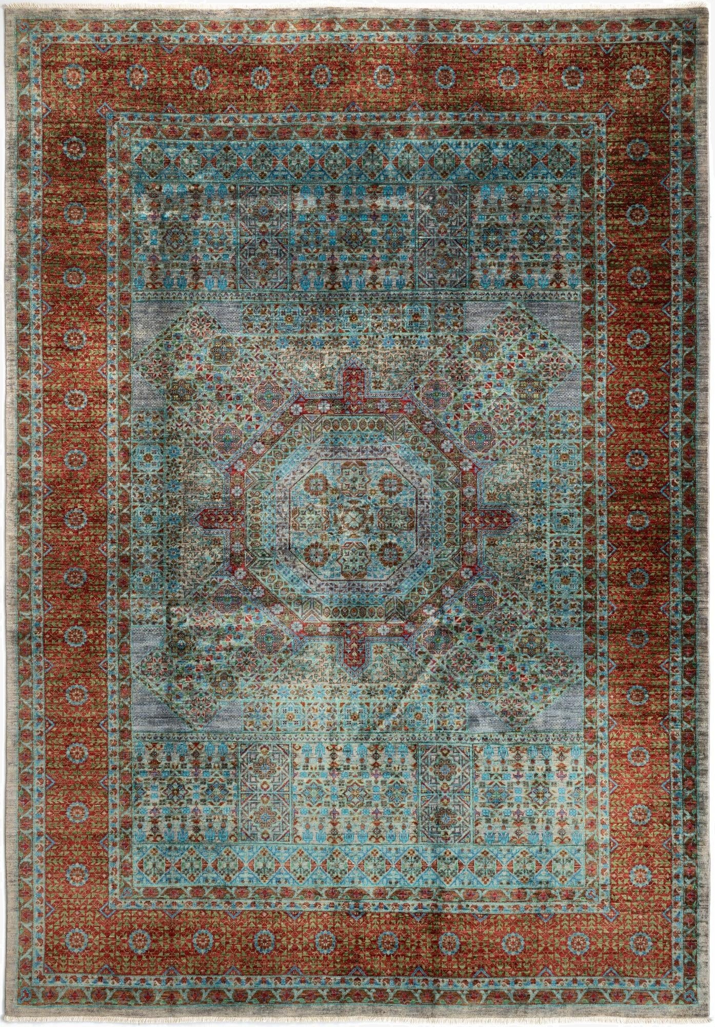  6' 11 x 9' 10 Amina Wool Rug