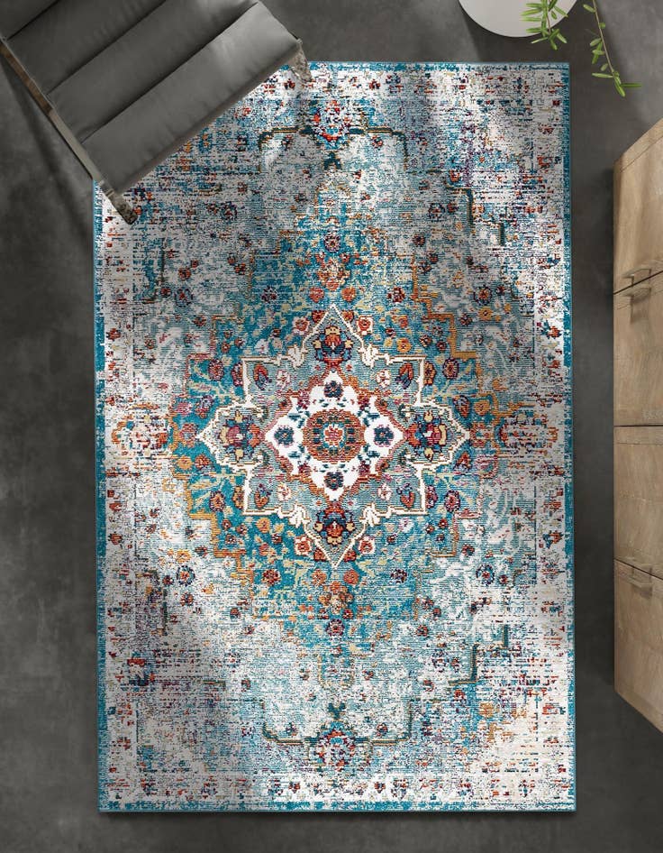 Detail image of  7' 10 x 11' Amulet Rug