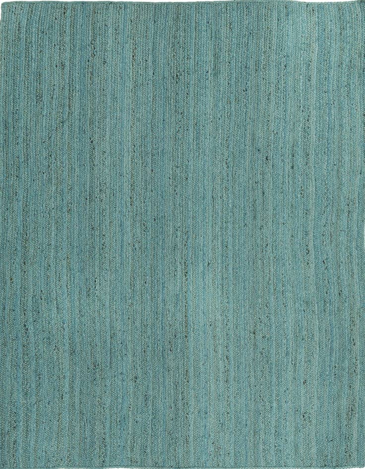 Detail image of  7' 1 x 10'  Hand Braided Jute Rug