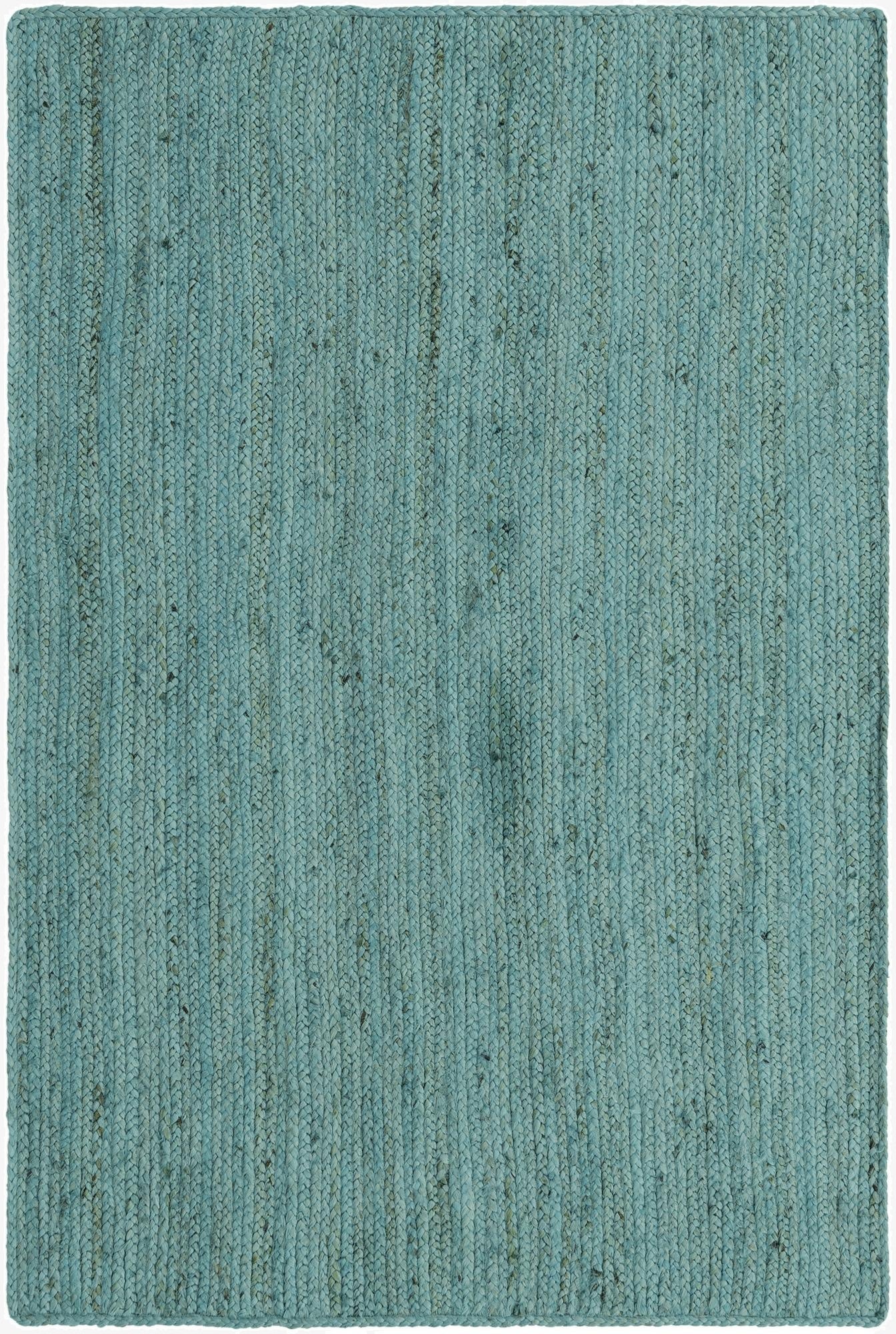  4' 1 x 6' 1  Hand Braided Jute Rug