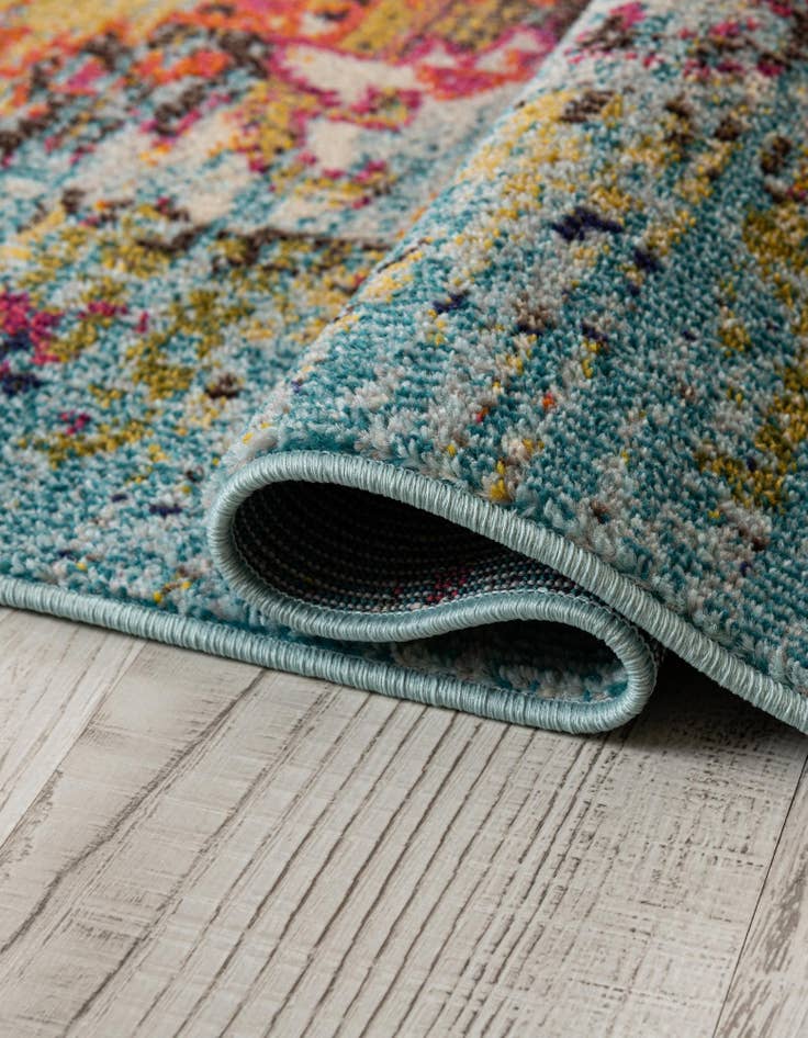 Detail image of  4' x 6'  Washable Carnevale Rug