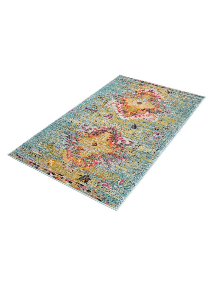 Detail image of  3' 3 x 5' 3  Washable Carnevale Rug