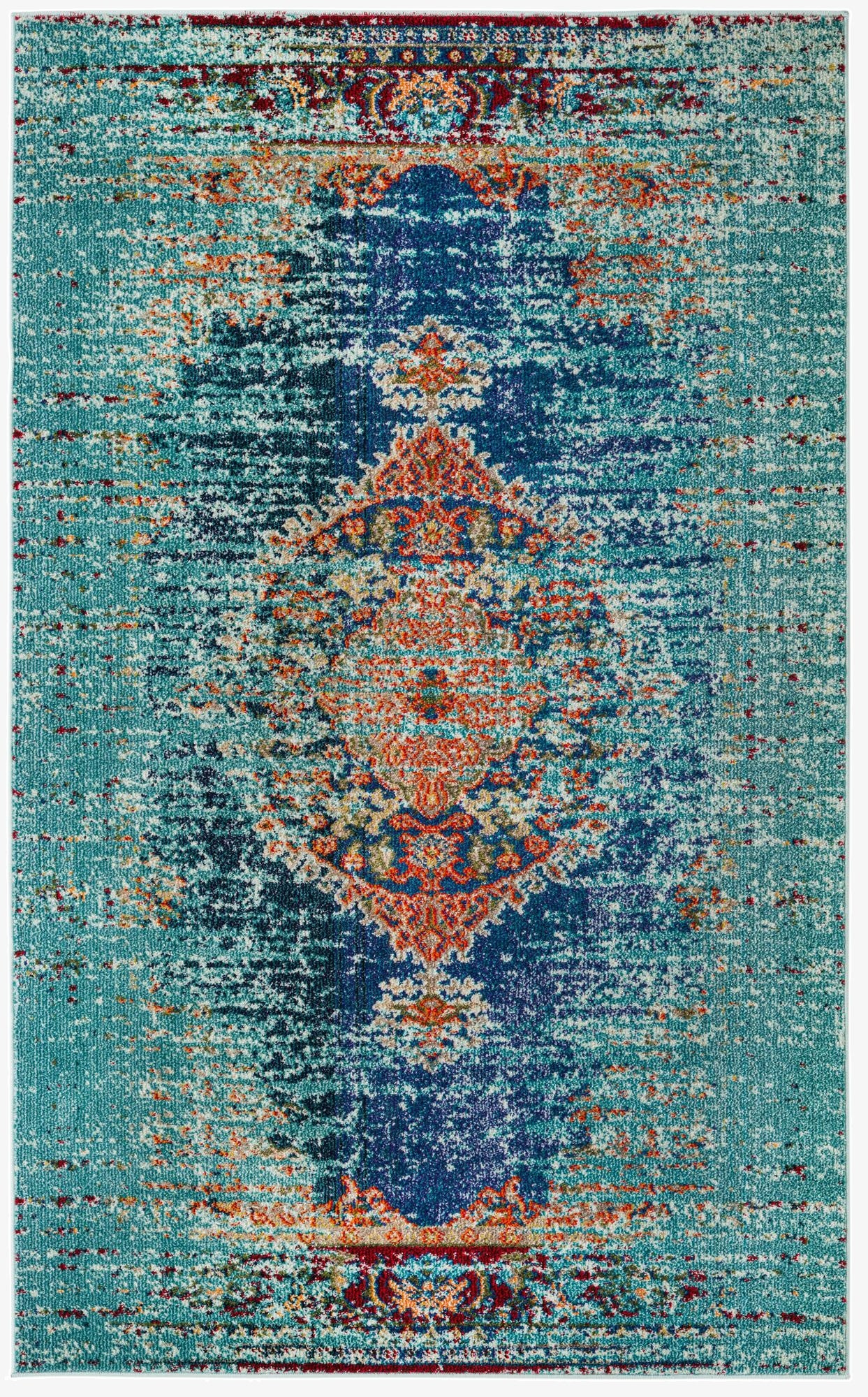  5' x 8'  Washable Carnevale Rug