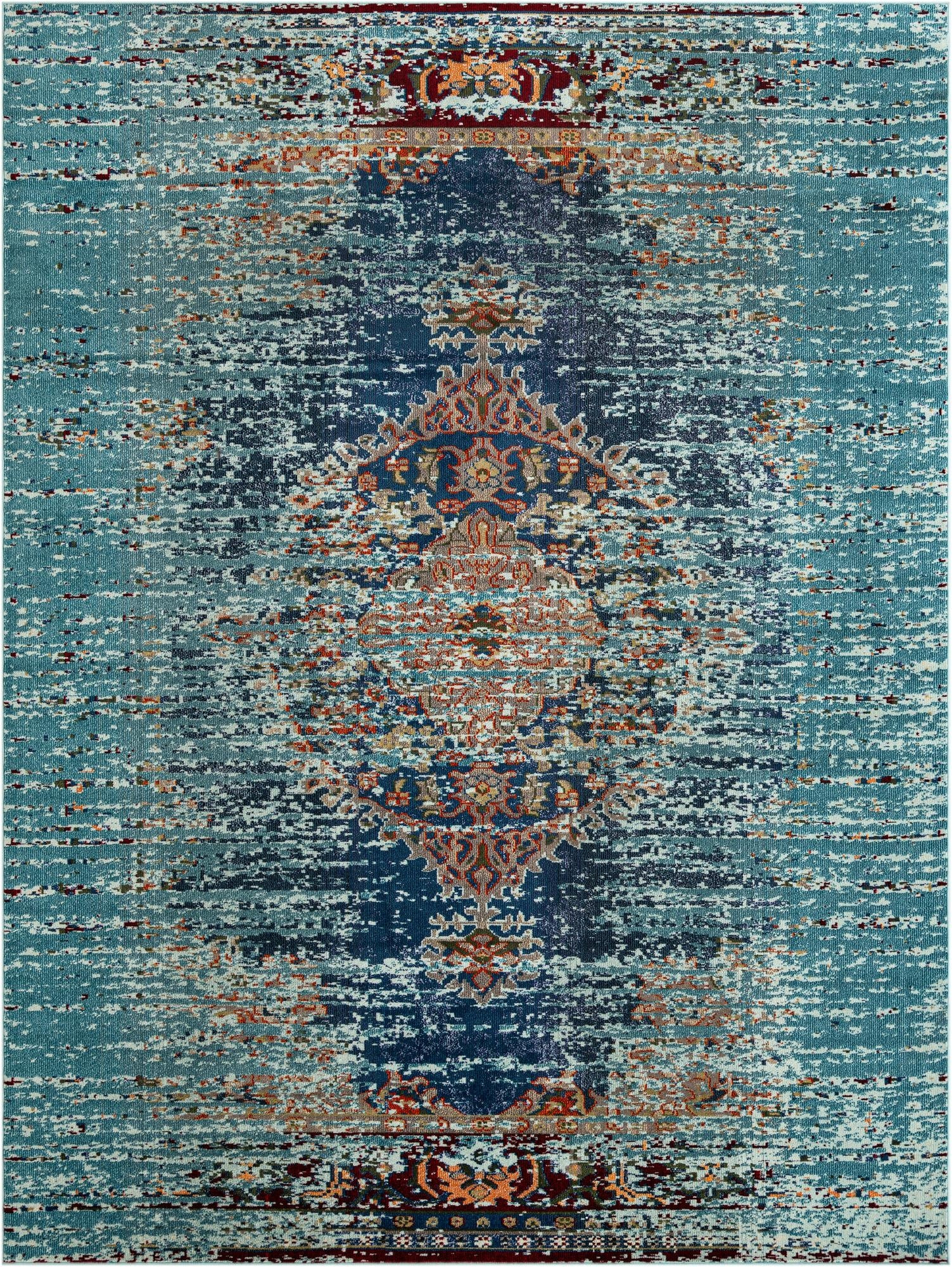  9' 10 x 13'  Washable Carnevale Rug