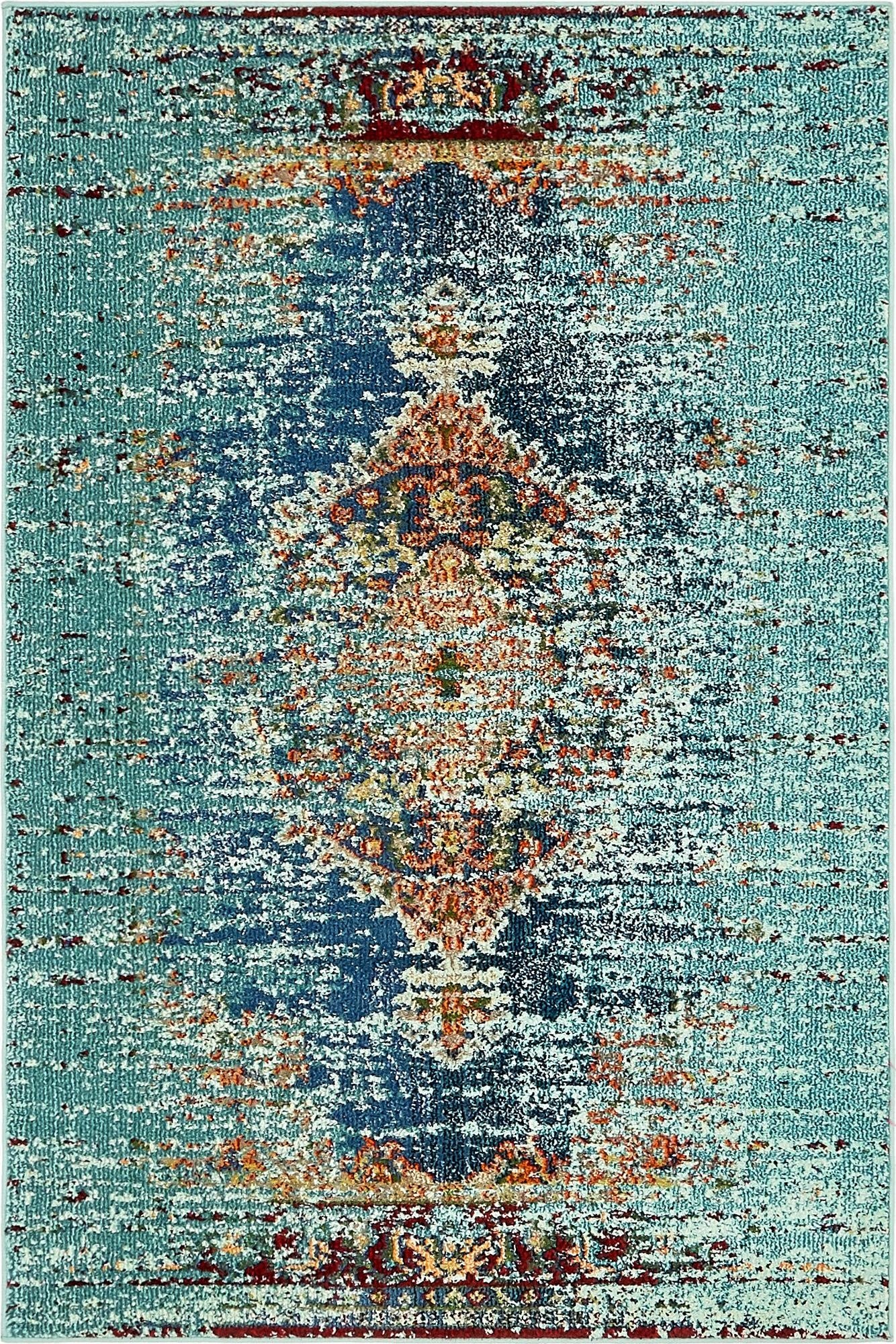  4' x 6'  Washable Carnevale Rug