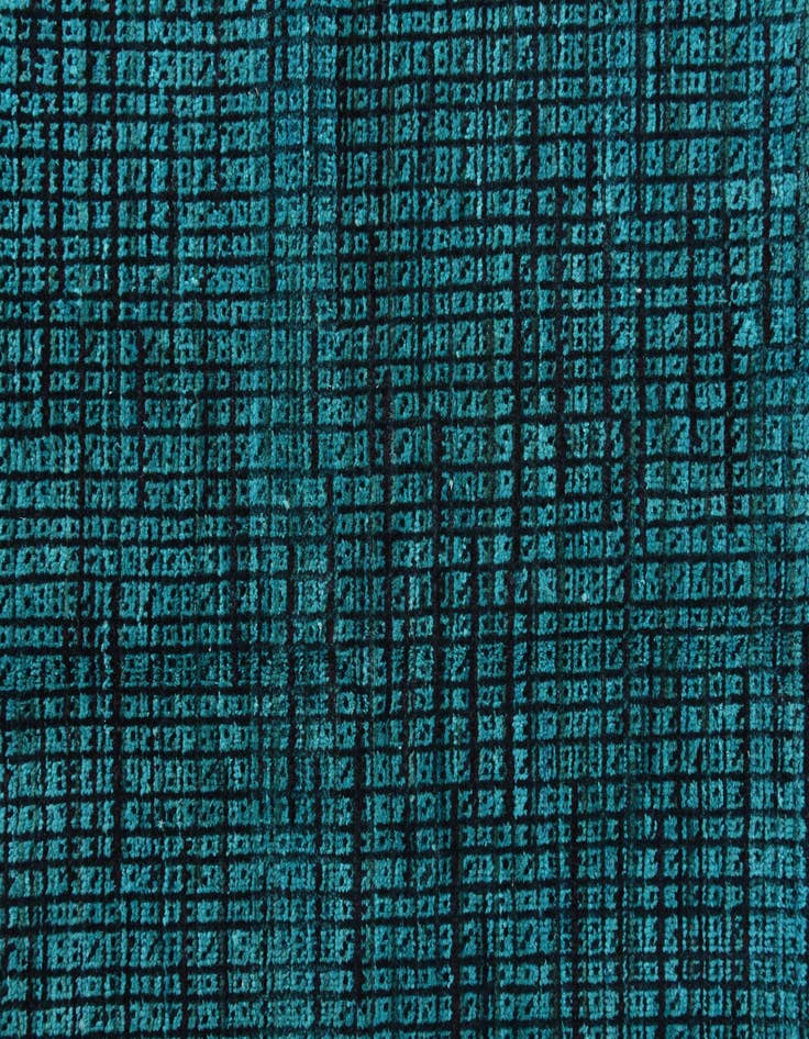 Detail image of  5' 5 x 7' 10  Hand Knotted Darya Wool Rug