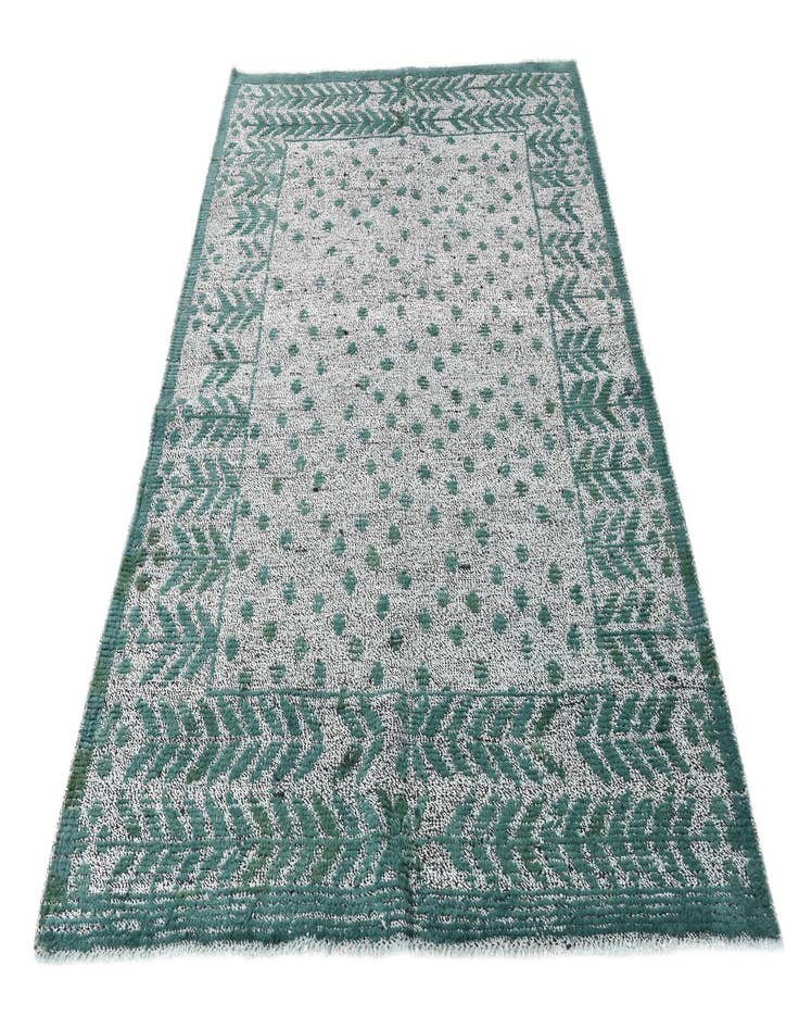 Detail image of  4' 11 x 7' 2  Hand Knotted Darya Wool Rug