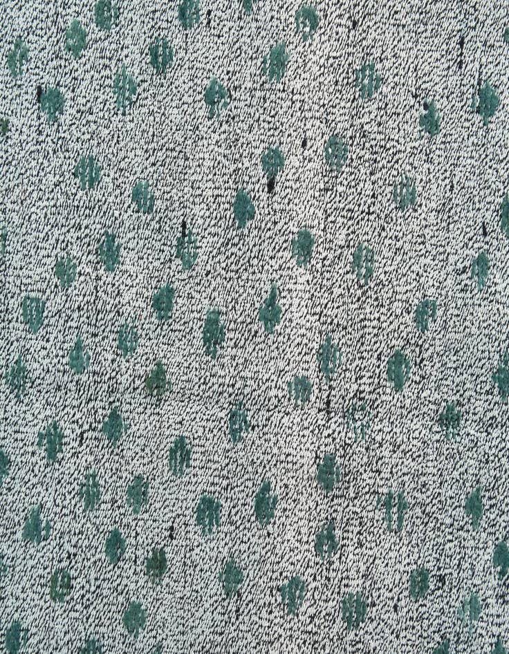 Detail image of  4' 11 x 7' 2  Hand Knotted Darya Wool Rug