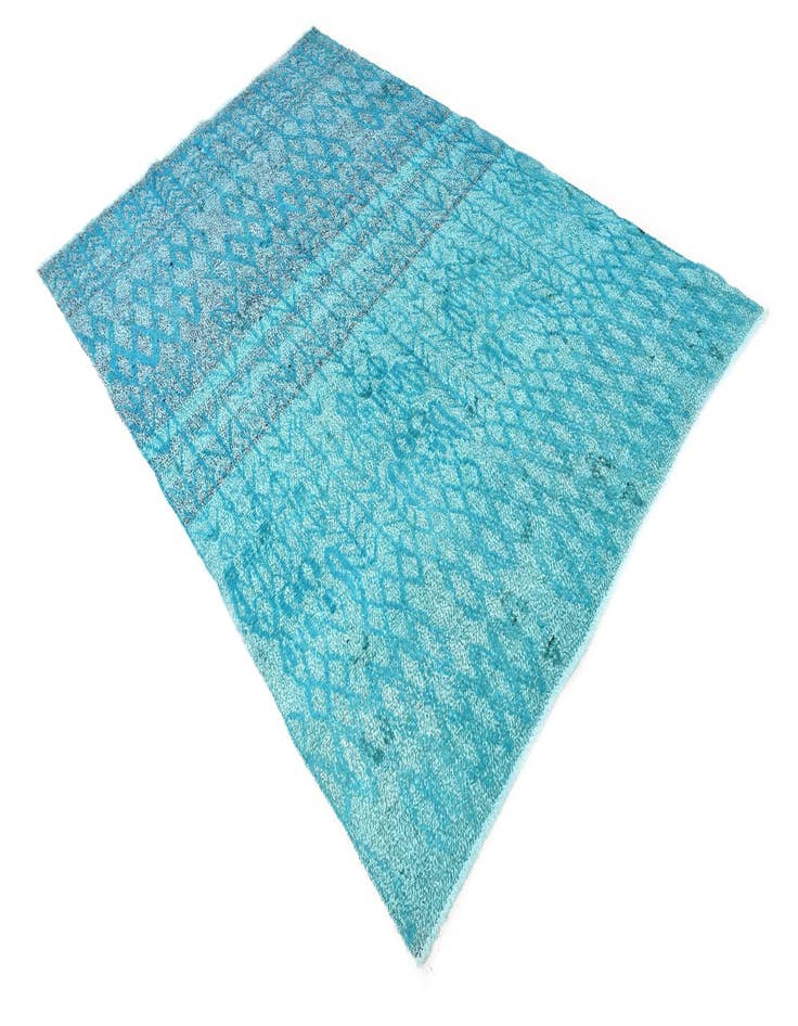 Detail image of  5' 4 x 8' 5  Hand Knotted Darya Wool Rug