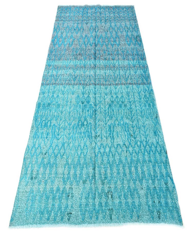 Detail image of  5' 4 x 8' 5  Hand Knotted Darya Wool Rug