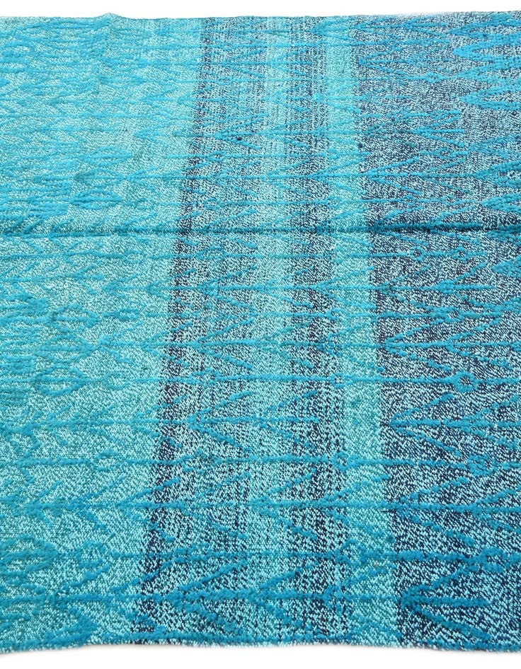 Detail image of  5' 4 x 8' 5  Hand Knotted Darya Wool Rug