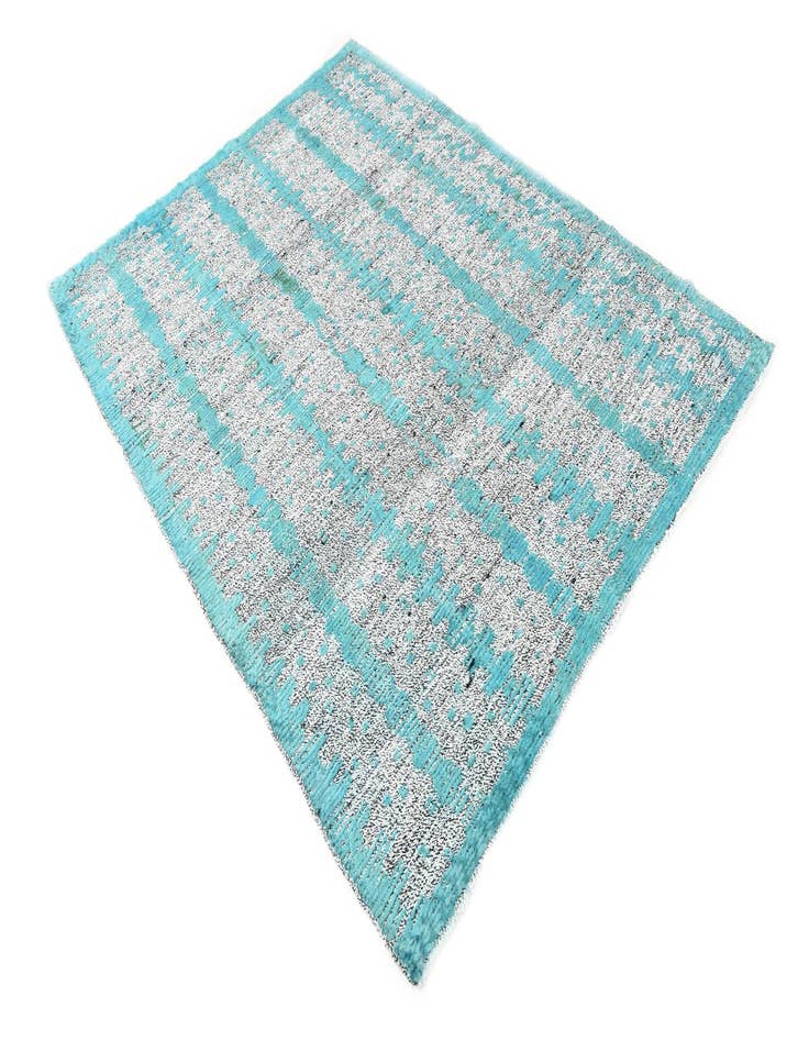 Detail image of  5' 2 x 7' 10  Hand Knotted Darya Wool Rug