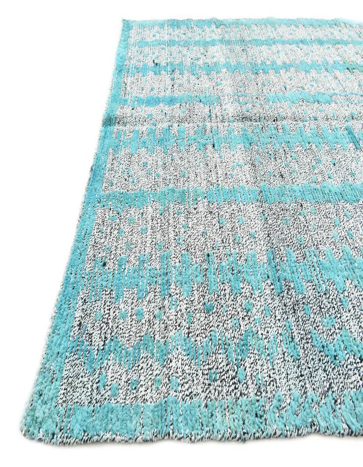 Detail image of  5' 2 x 7' 10  Hand Knotted Darya Wool Rug