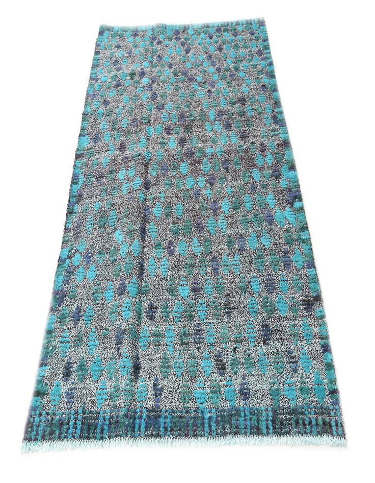 Detail image of  4' 2 x 5' 11  Hand Knotted Darya Wool Rug